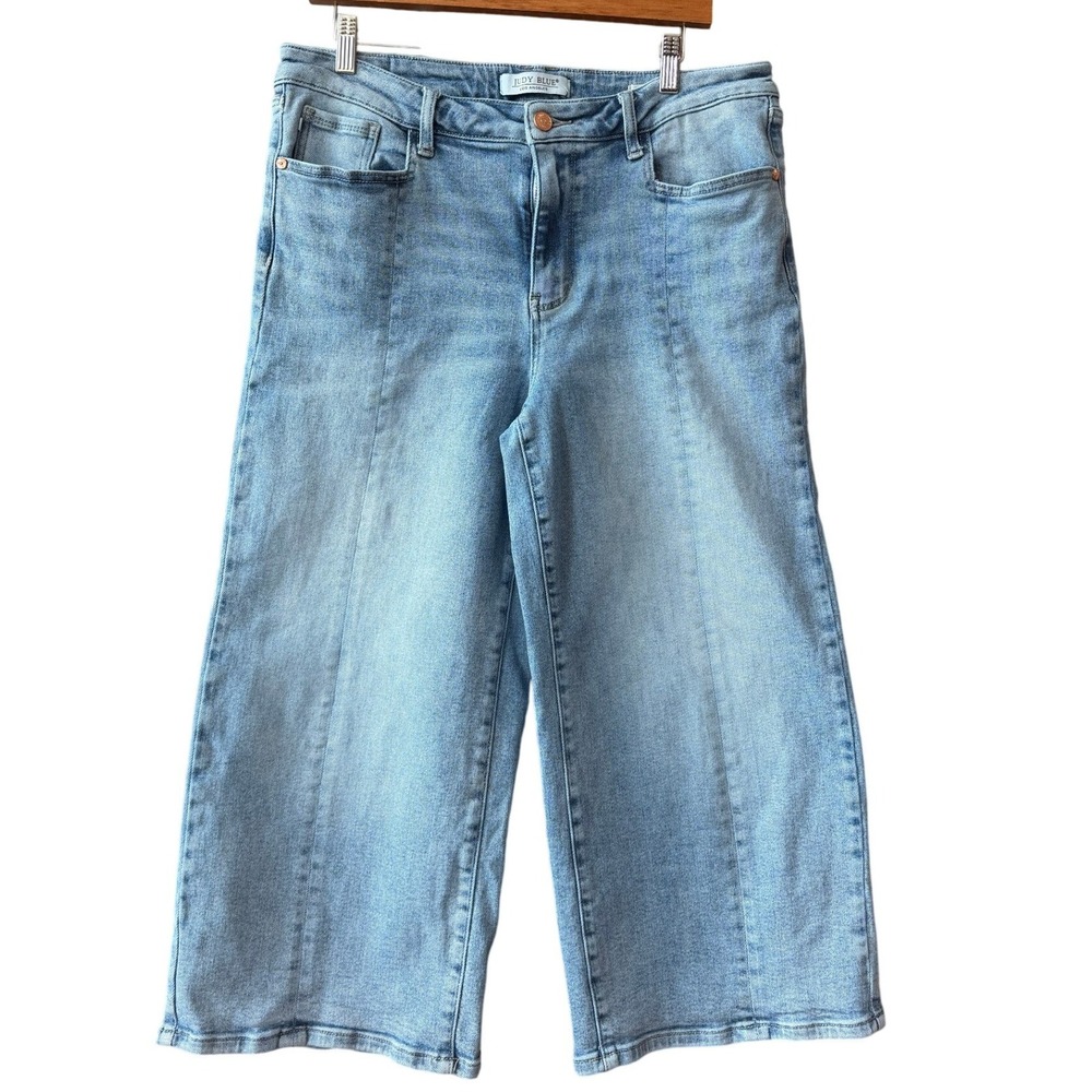 Judy Blue Wide Crop Jeans Women's 15/32